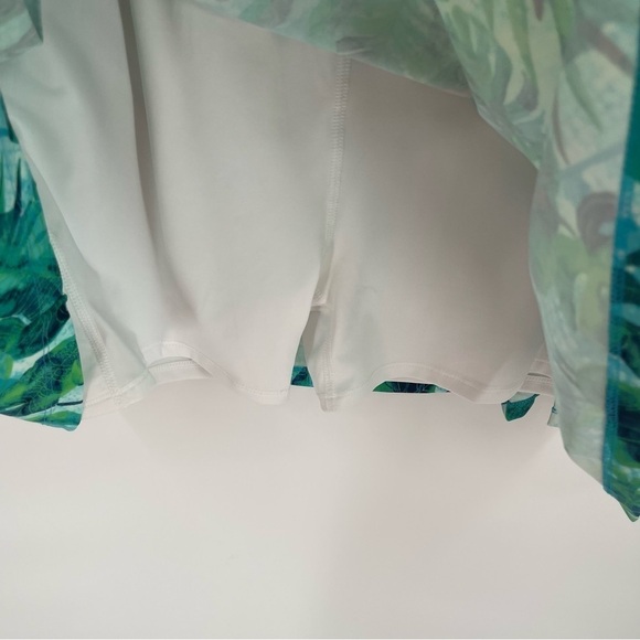 TOMMY BAHAMA Women's Golf Floral Pleated Skort Size XL Pull On Skirt Stretch - Picture 4 of 8